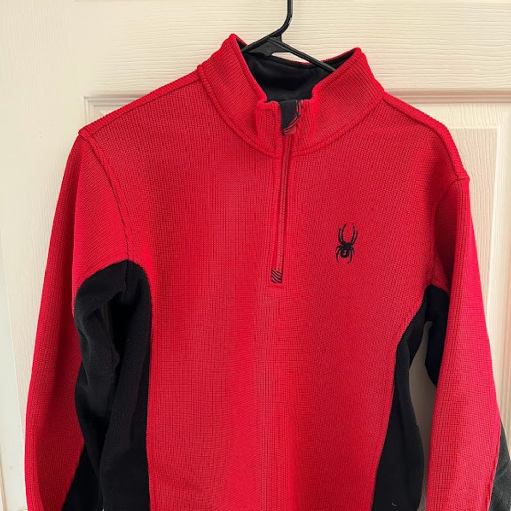Spyder Womens 1/2 zip Sweater Sz XXL